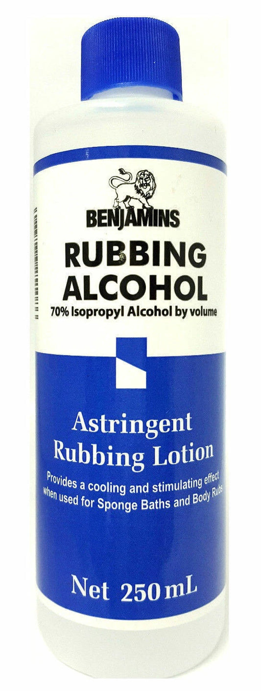 Benjamins Rubbing Alcohol Astringent Rubbing Lotion