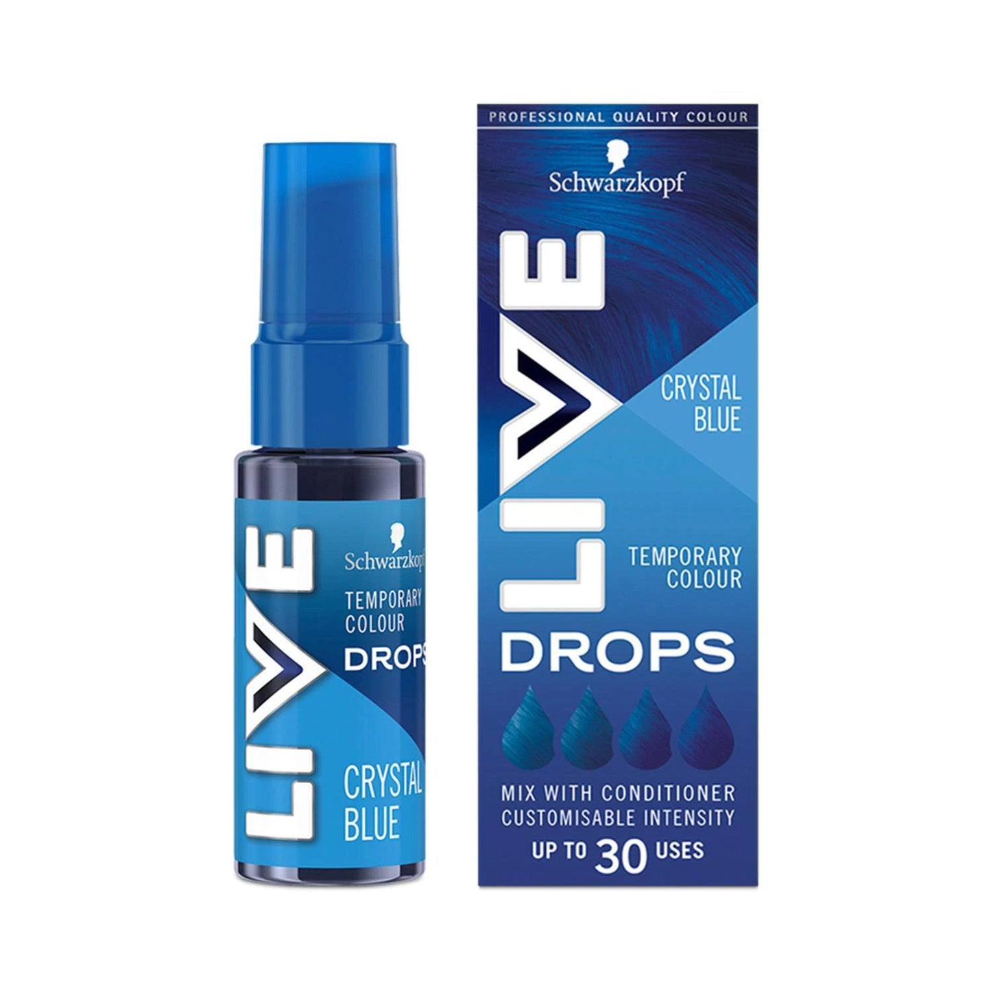 Schwarzkopf Live Drops Semi-Permanent Hair Dye 30ml