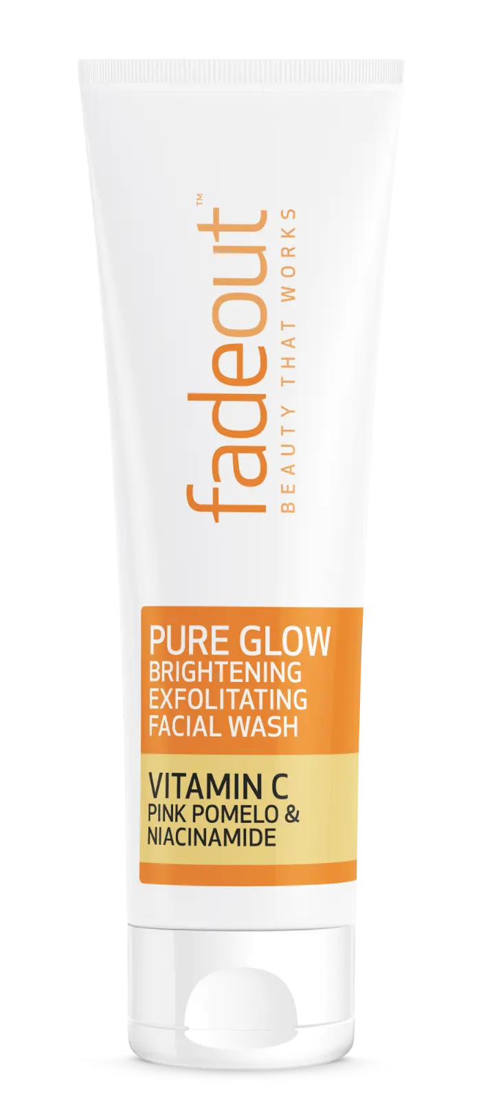 Fade Out Pure Glow Brightening Exfoliating Facial Wash With Vitamin C 100ml