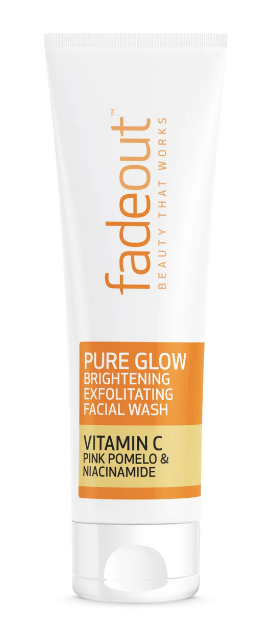 Fade Out Pure Glow Brightening Exfoliating Facial Wash With Vitamin C 100ml