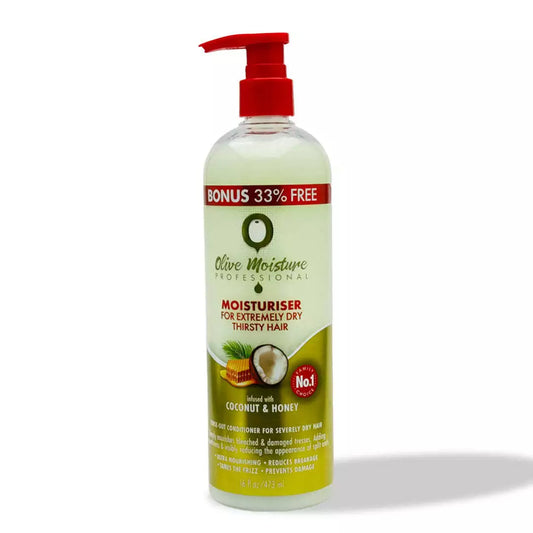 Olive Moisture Moisturiser For Extremely Dry Thirsty Hair 473ml