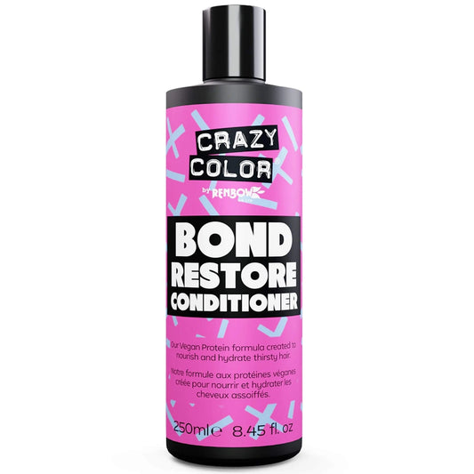 Crazy Color Bond Restore Conditioner For Dry Damaged, Bleached Hair 250ml