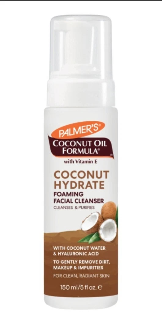 Palmers Coconut Hydrate Foaming Facial Cleanser With Vitamin E 150ml