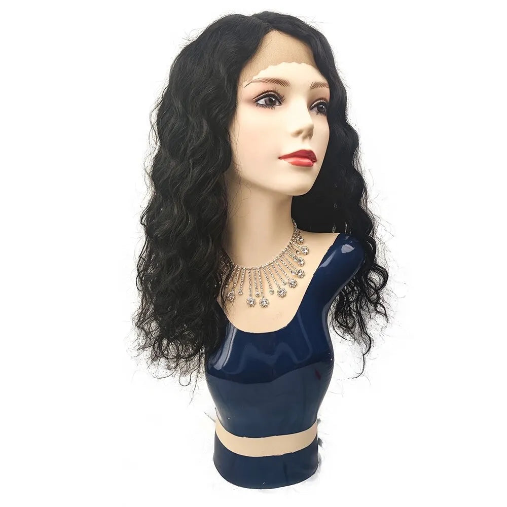 Wignus 100% Unprocessed Brazilian Swiss Lace Parting Wig - Sylvia Max