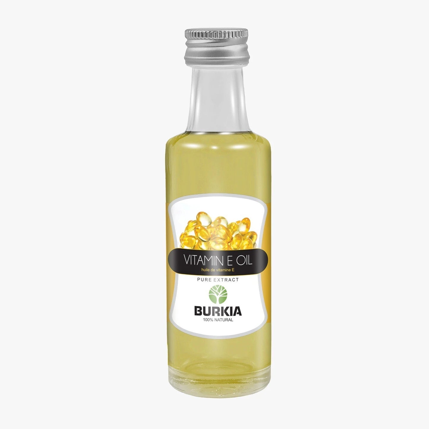 Burkia Vitamin E Oil 100% Natural Hair & Skin Nourishing Oil 250ml