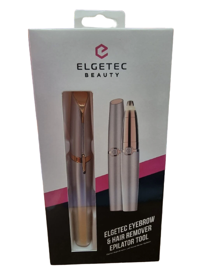 Elgetec Eyebrow & Hair Remover Women Epilator Facial Removal Ladies Tool