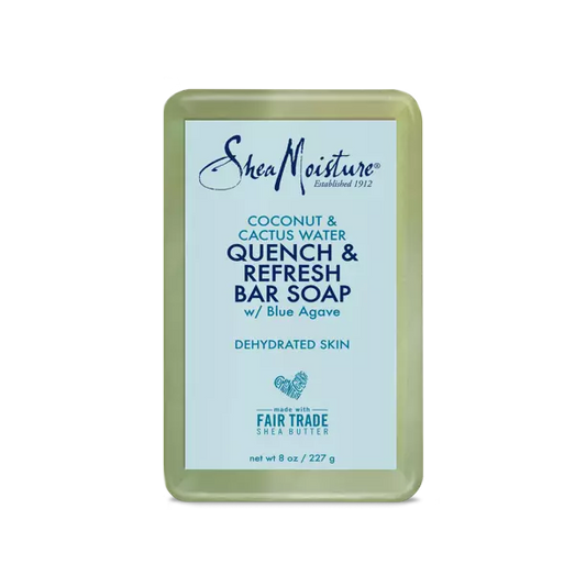 Shea Moisture Coconut & Cactus Water Quench & Refresh Bar Soap 8 oz