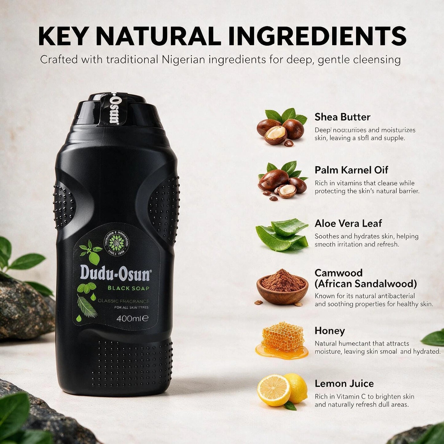 Dudu Osun Black Liquid Soap Classic Fragrance