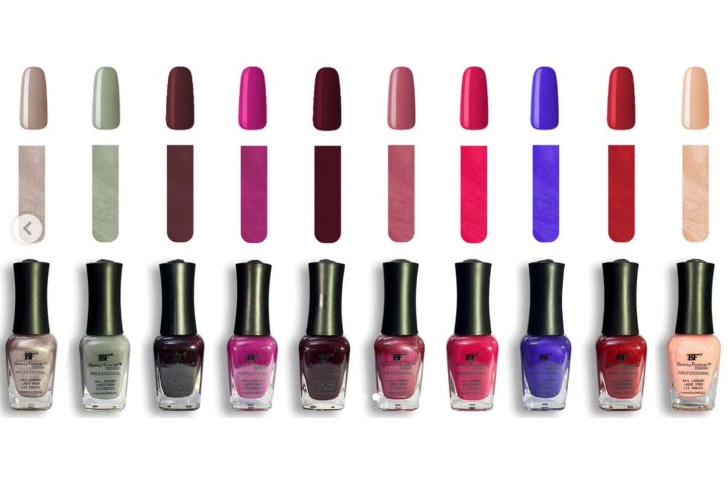 BF Beauty Forever Professional Nail Lacquer High Shine 14ml