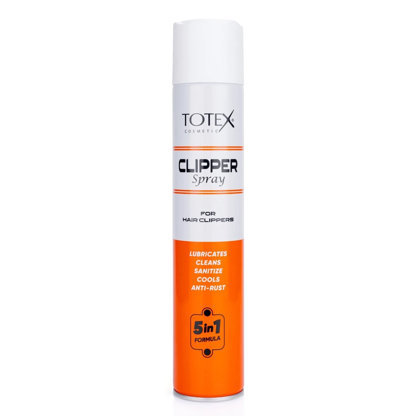 Totex Clipper Spray 5-in-1 Lubricates Cleans,Disinfects,Cools & Anti-Rust 400ml