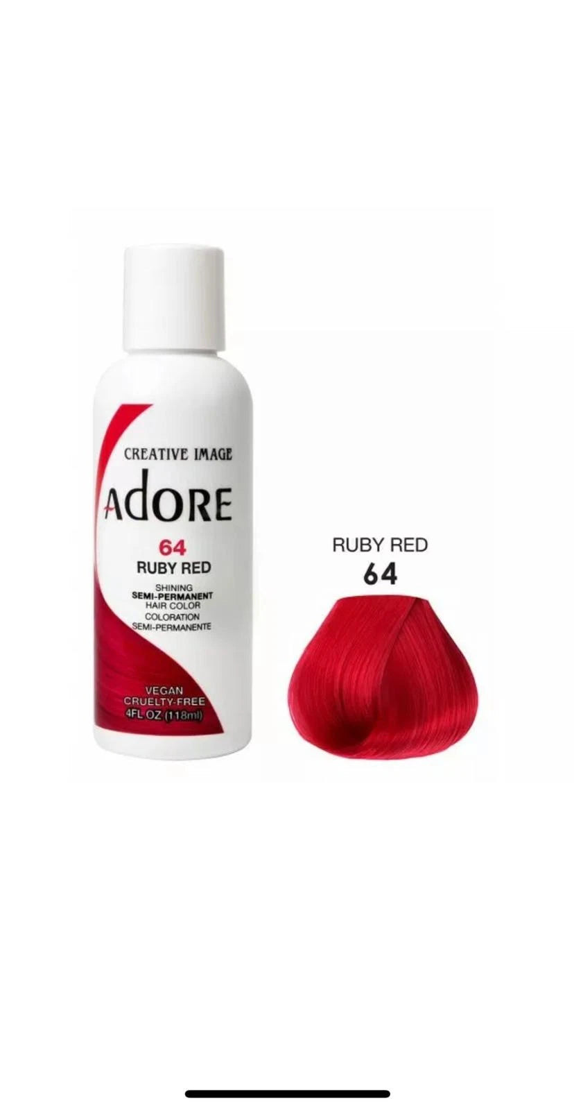Adore Creative Image Semi-Permanent Hair Colour