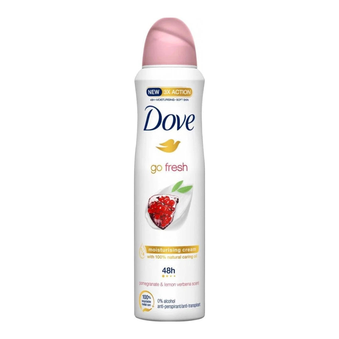 Dove Go Fresh Pomegranate Antiperspirant Deodorant Spray 250ml