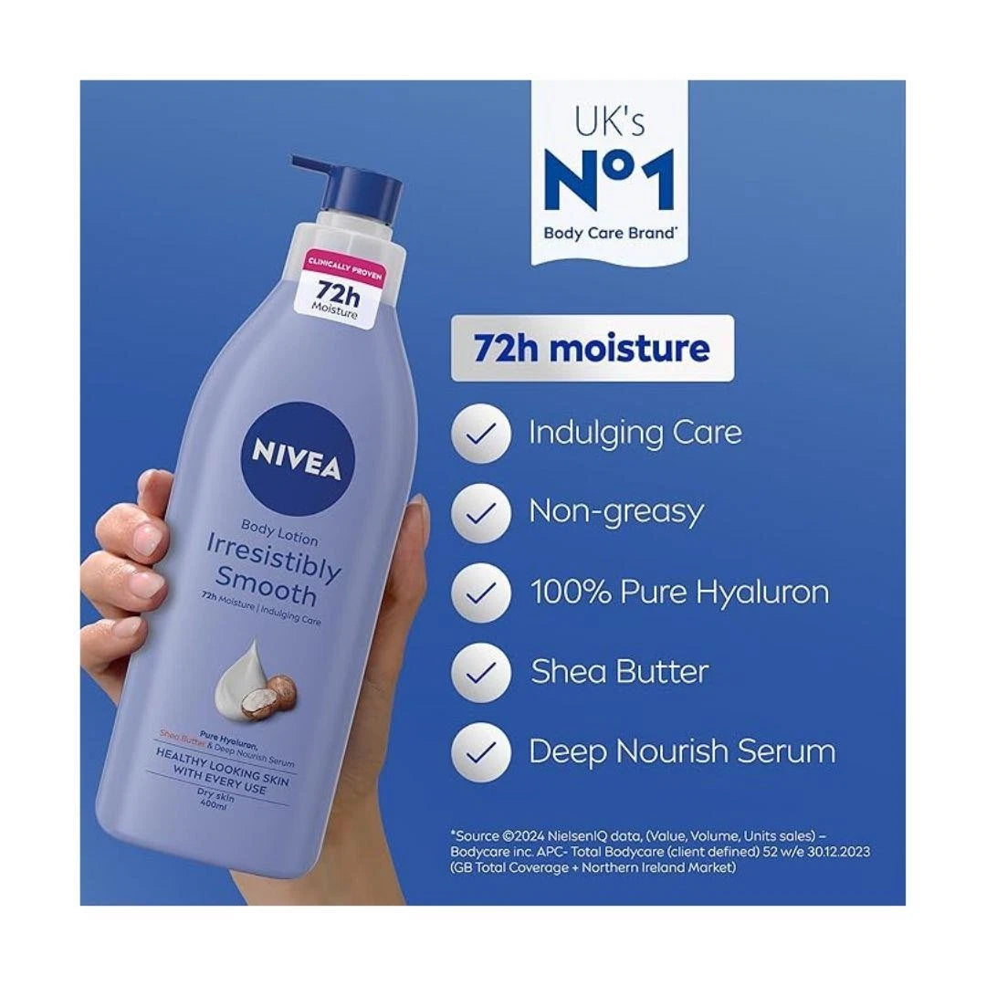 NIVEA Irresistibly Smooth Body Lotion 250 ML