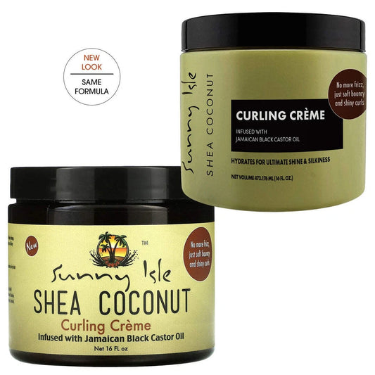 Sunny Isle Shea Coconut Curling Creme 16 oz