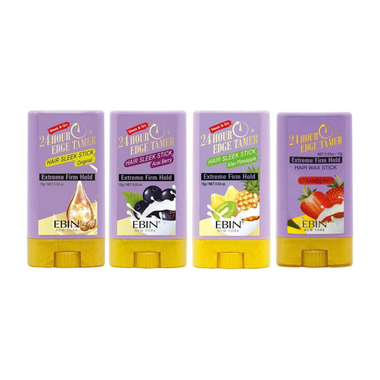Ebin New York 24 Hour Hair Sleek Stick Extreme Firm Hold-Acai Berry-0.53 oz | CC Hair & Beauty UK
