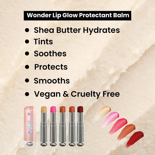 Beauty Forever Wonder Lip Glow Protectant Balm Shea Butter