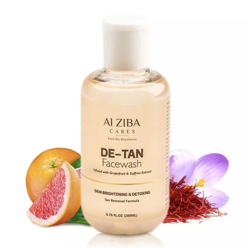 Alziba Cares De-Tan Face wash 200ml