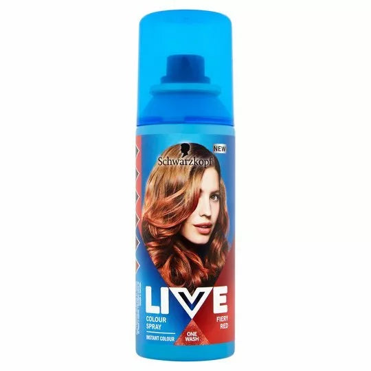 Schwarzkopf Live Hair Instant Colour Dye Spray 120ml