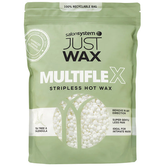 Salon System Multiflex Tea Tree & Calendula Stripless Hot Wax Beads 700G | Shop at CC Hair & Beauty UK
