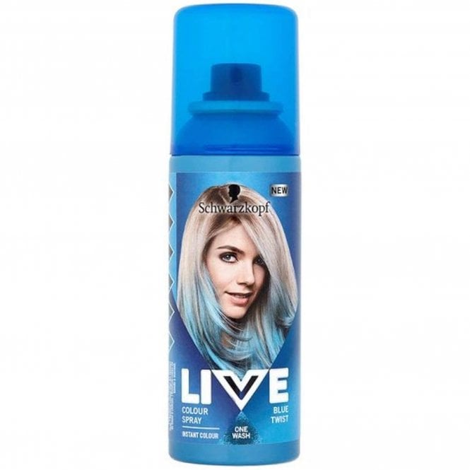 Schwarzkopf Live Hair Instant Colour Dye Spray 120ml