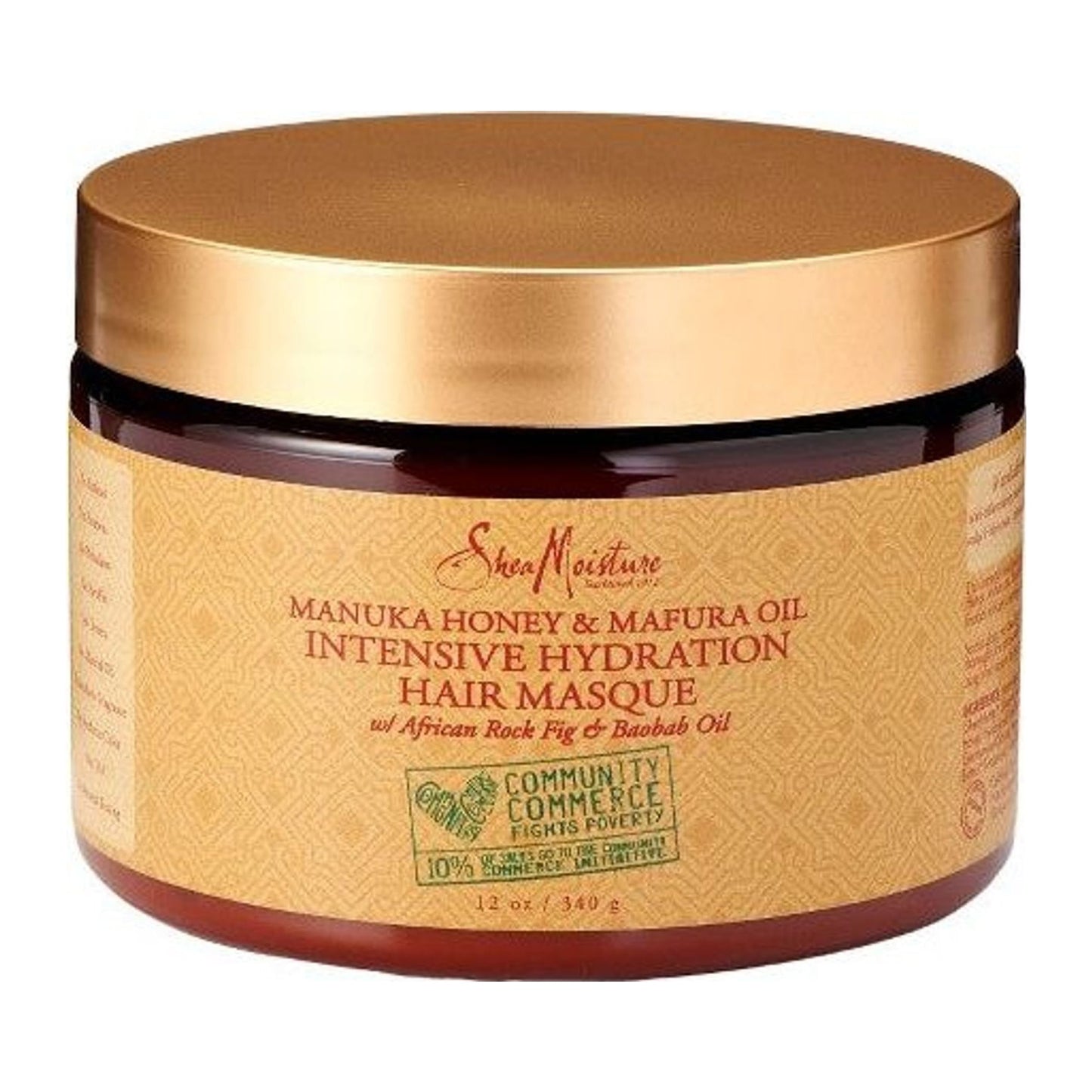 Shea Moisture Manuka Honey & Mafura Oil Intensive Hydration Masque 12oz tub