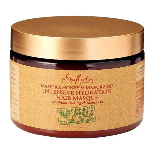 Shea Moisture Manuka Honey & Mafura Oil Intensive Hydration Masque 12oz tub
