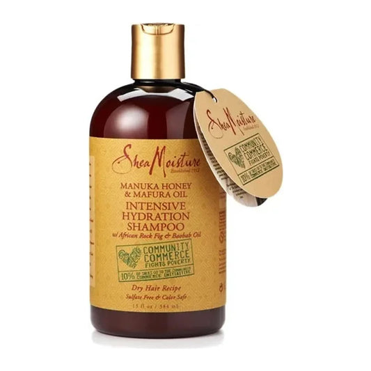 Shea Moisture Manuka Honey & Mafura Oil Intensive Hydration Shampoo 13oz bottle