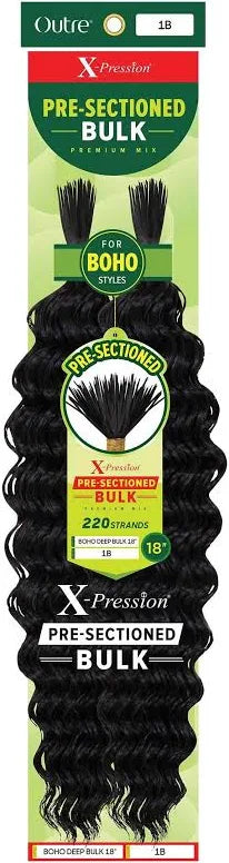 Outre X-Pression Pre-Sectioned Boho Deep Bulk 18"