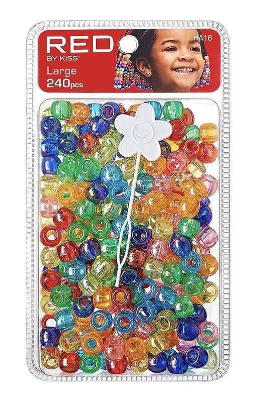 RED By Kiss Hair Beads -240 Pcs Large