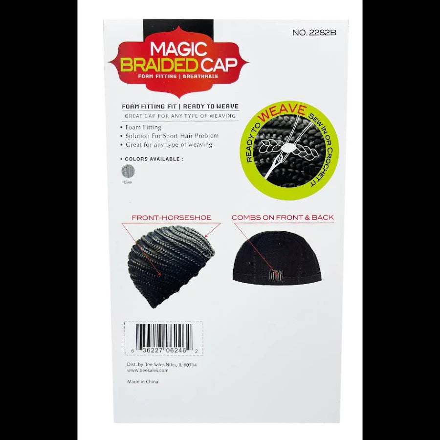 Magic Braided Cap Side Horseshoe