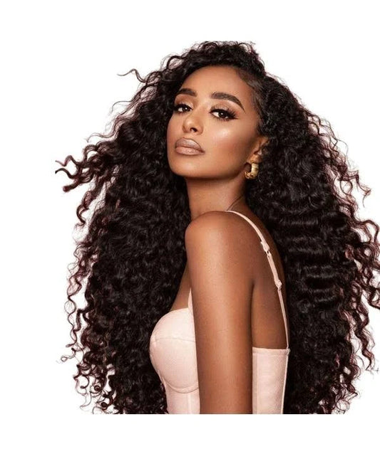 HairMaker Brazilian Luxury Pack Human Hair Deep Wave Weave