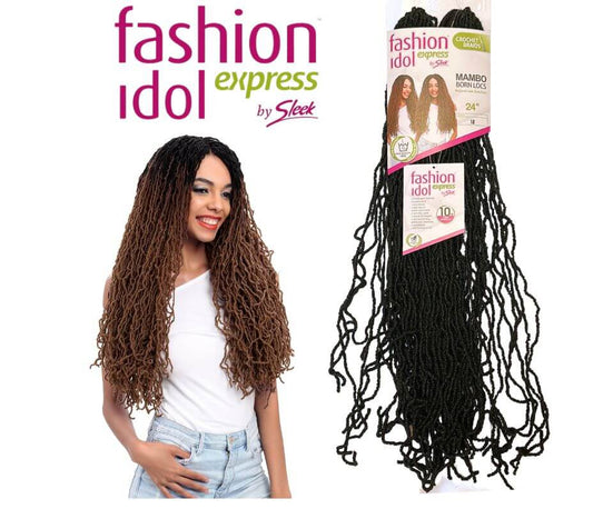 Fashion Idol Express 2X Mambo Born Locs 24"