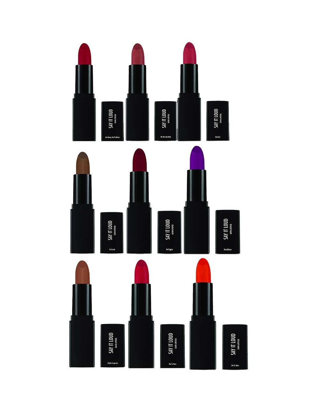 Sleek Makeup Say Out Loud Lipsticks