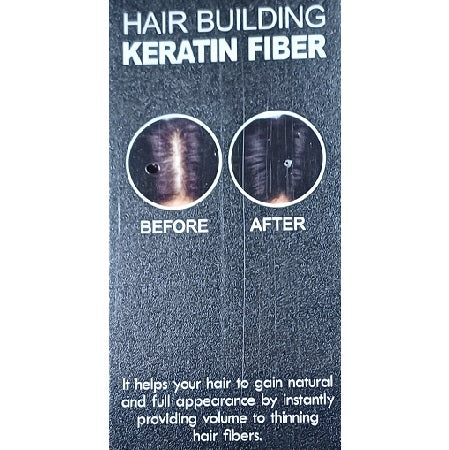 Slick Man Hair Building Fiber Black 0.99oz