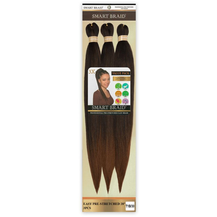 Smart Braid Professional Pre-Stretched 3X Pack 28"