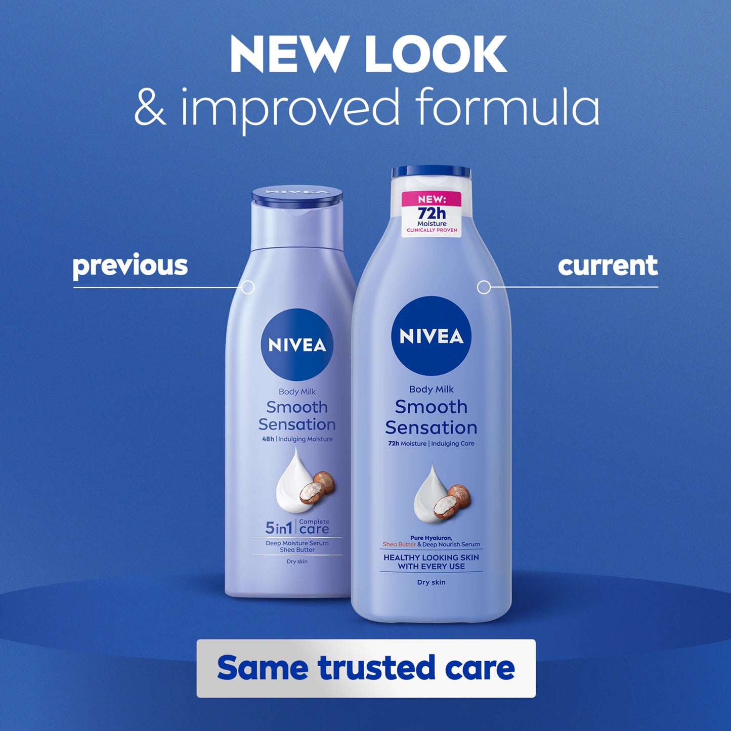 Nivea Body Milk Smooth Sensatiopn 400ml