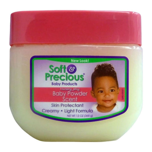 Soft & Precious Nursery Jelly Skin Protectant Creamy 368g baby jelly jar