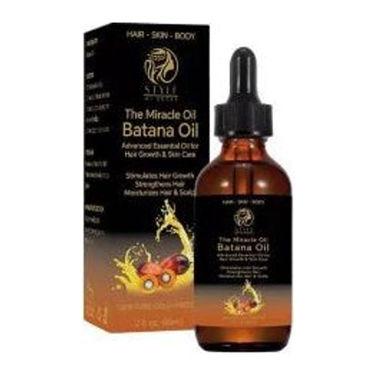 Style My Edges Batana Oil 100% natural hair oil 2oz bottle