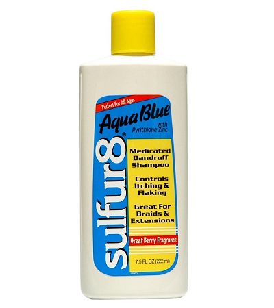 Sulfur8 Aqua Blue Medicated Dandruff Shampoo 222ml