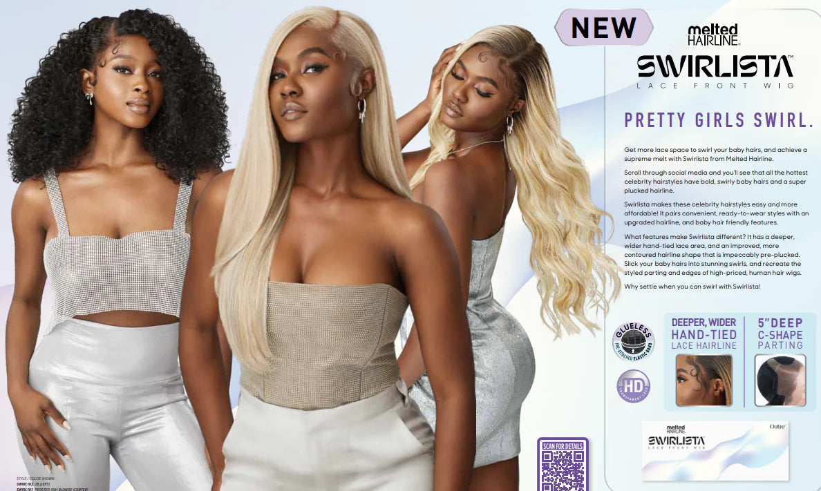 Outre HD Melted Hairline Swirlista Swirl Lace Wig 102 QLMHSS102