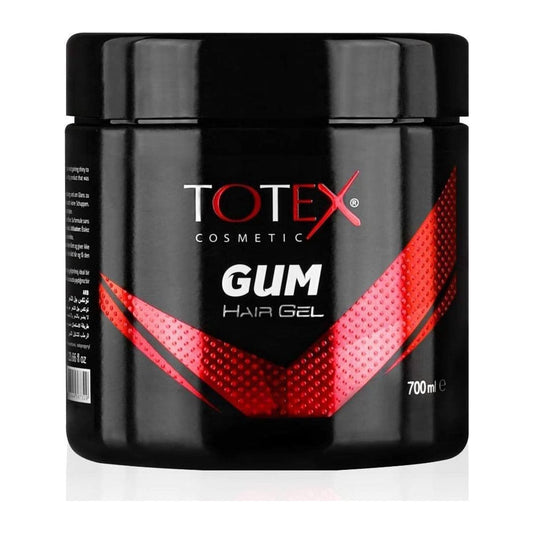 Totex Gum Hair Styling Gel 700ml tub for flexible hold on afro and natural hair
