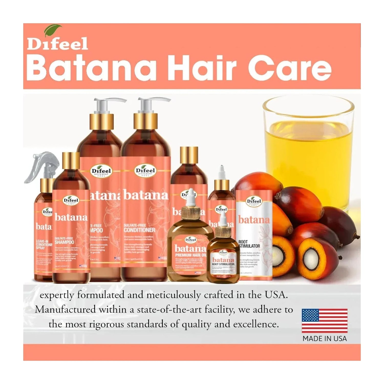 TYCHE Batana Oil Hair Shampoo 8.5oz bottle for all hair types
