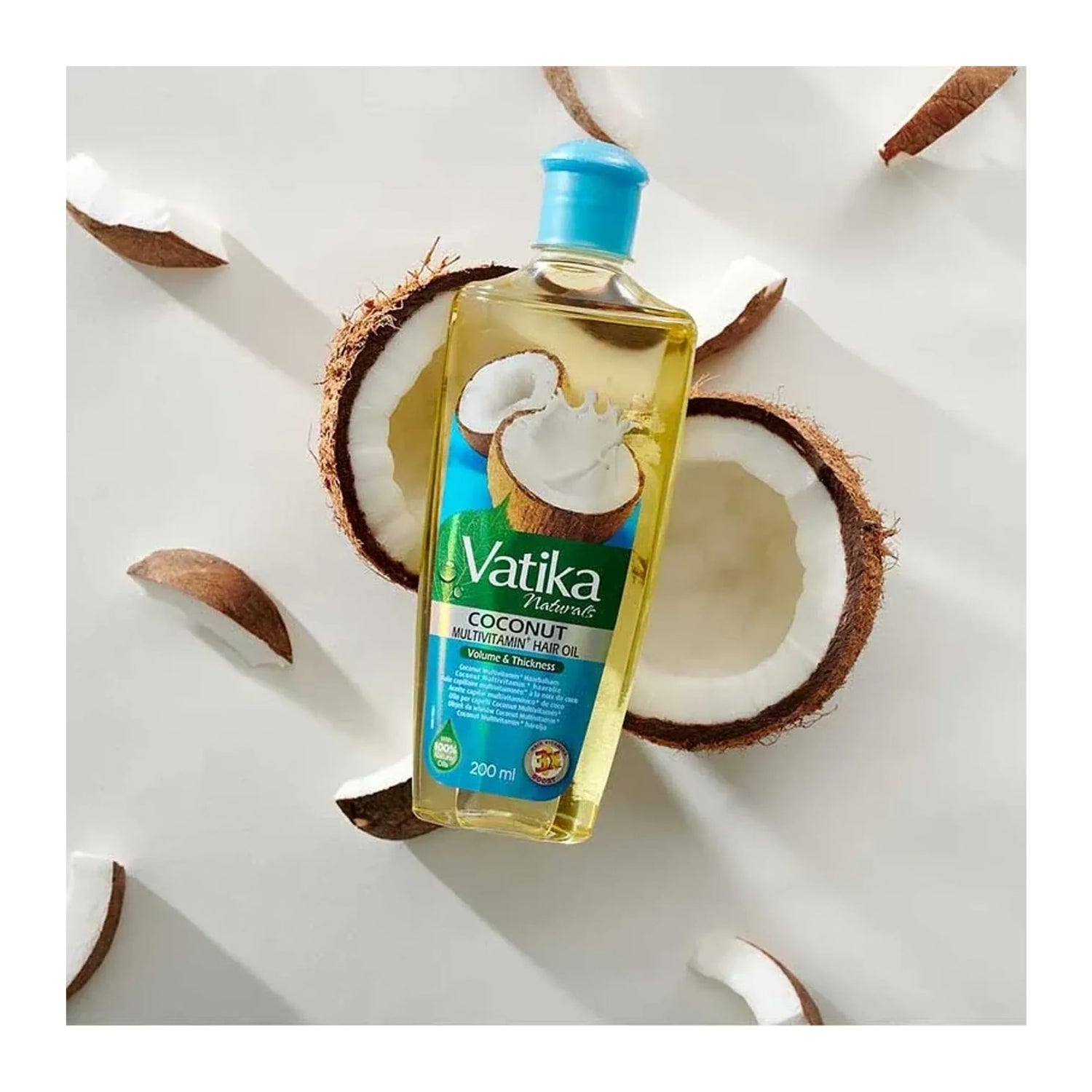 Vatika Coconut Enriched Hair Oil 200ml bottle