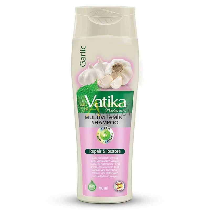 Vatika Naturals Garlic MutiVitamin Shampoo - 400ml