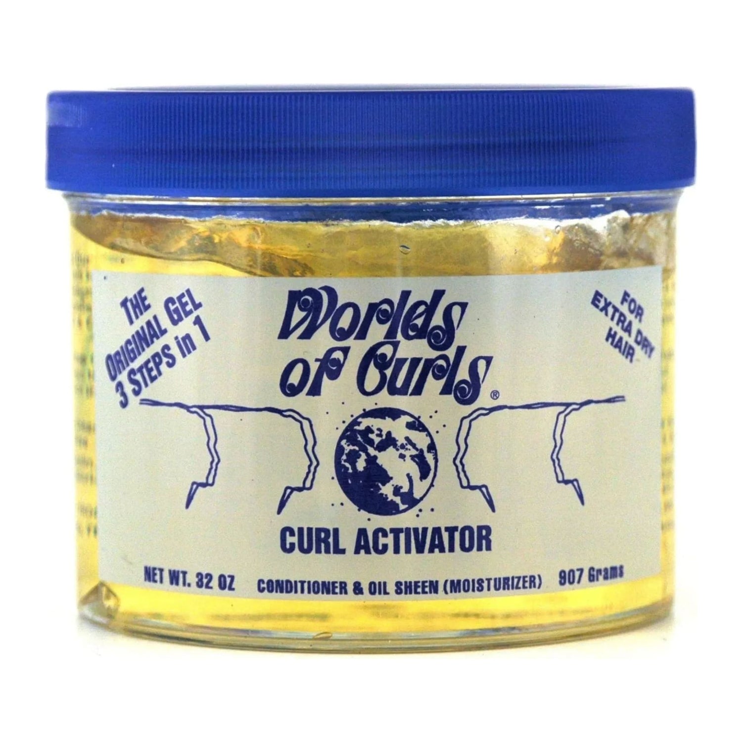 World of Curls Curl Activator Gel for Extra Dry Hair 32oz tub
