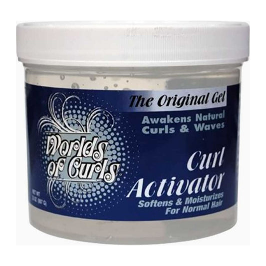 World of Curls Curl Activator Gel for Normal Hair curl defining styling gel