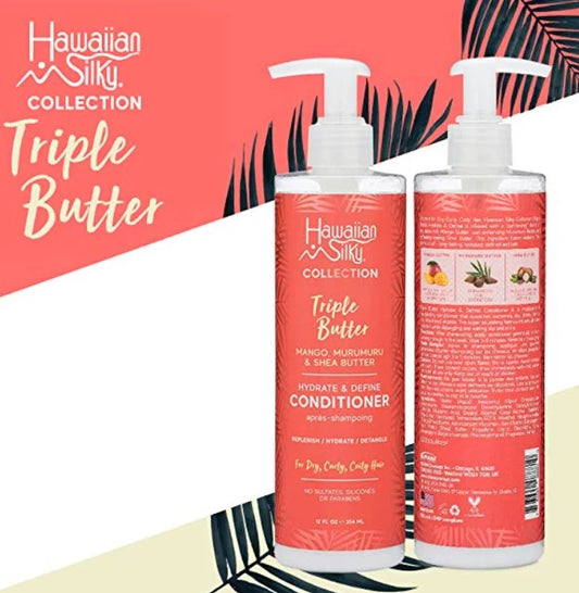 Hawaiian Silky Mango and Murumuru Butter Hydrate & Define Conditioner 12 oz