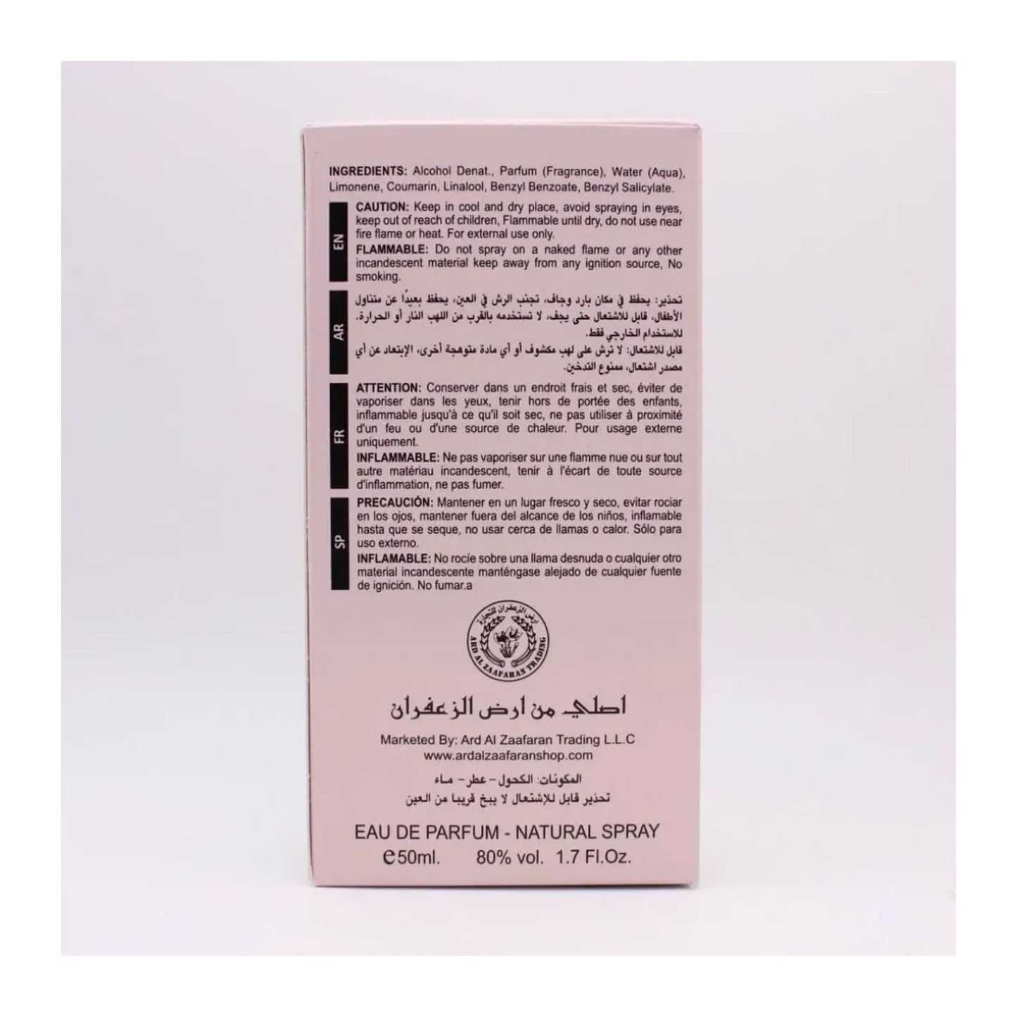 Yodeyma No.4 Floral Fruity Perfume for Women 50ml spray bottle