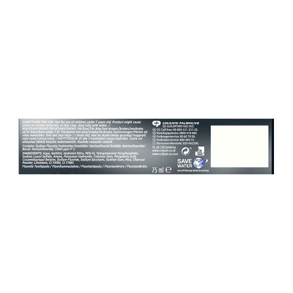 Colgate Advanced White Charcoal Toothpaste 75ml