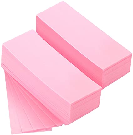 Pink Hair Removal Wax Strip Sheet Hair Removal Wax Paper